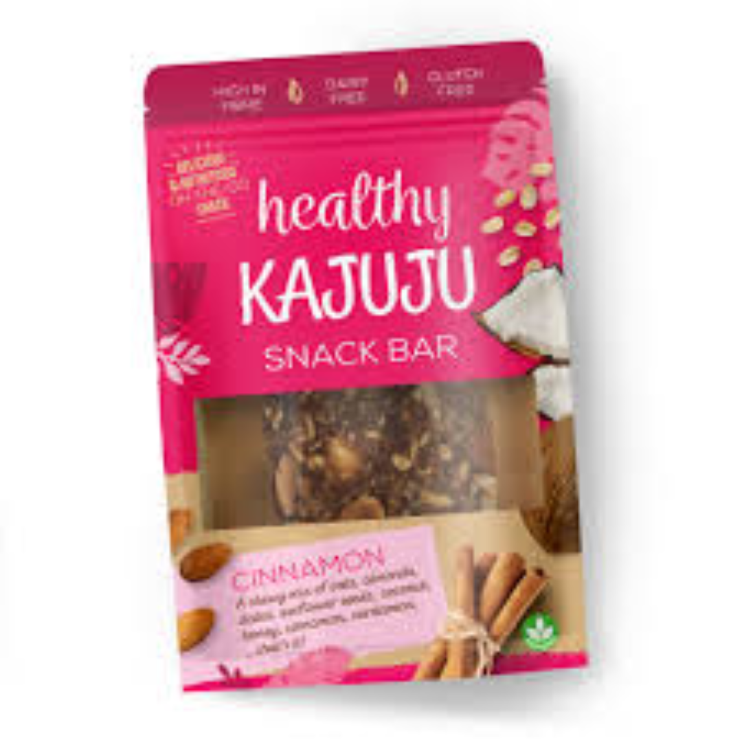 HEALTHY KAJUJU SNACK BARS CINNAMON 65G